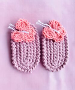 Crochet Butterfly Hair Clips  .✦ ݁˖ʚଓ💜